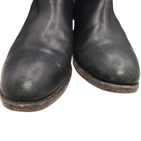 Frye black leather boots size 9 - Picture 9 of 15